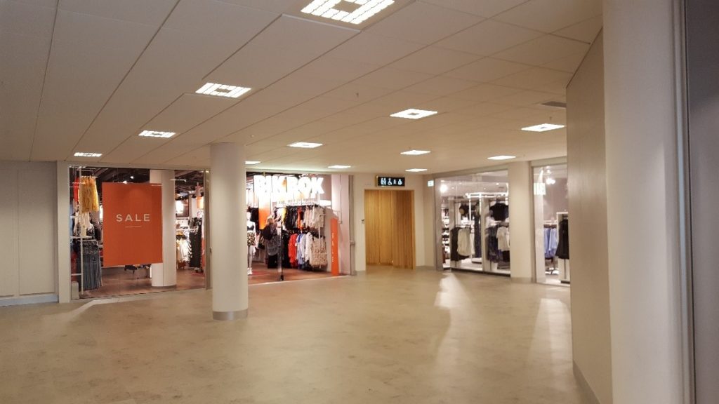 Referenseprojekt Galleria Guldsmeden 2
